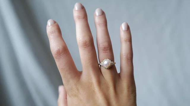 GIVERNY PEARL RING — Ashley Zhang Jewelry