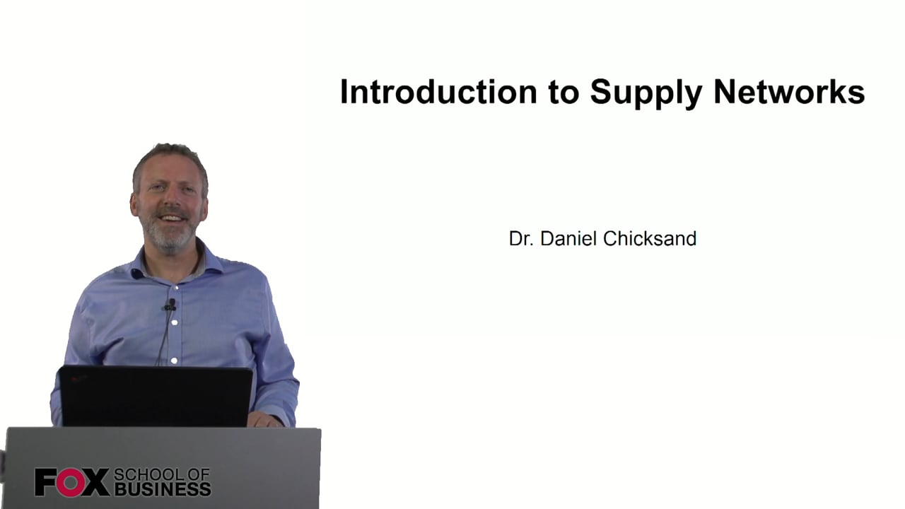 Login to view Introduction to Supply Networks