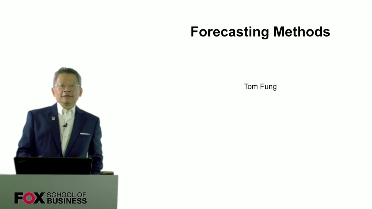 Forecasting Methods