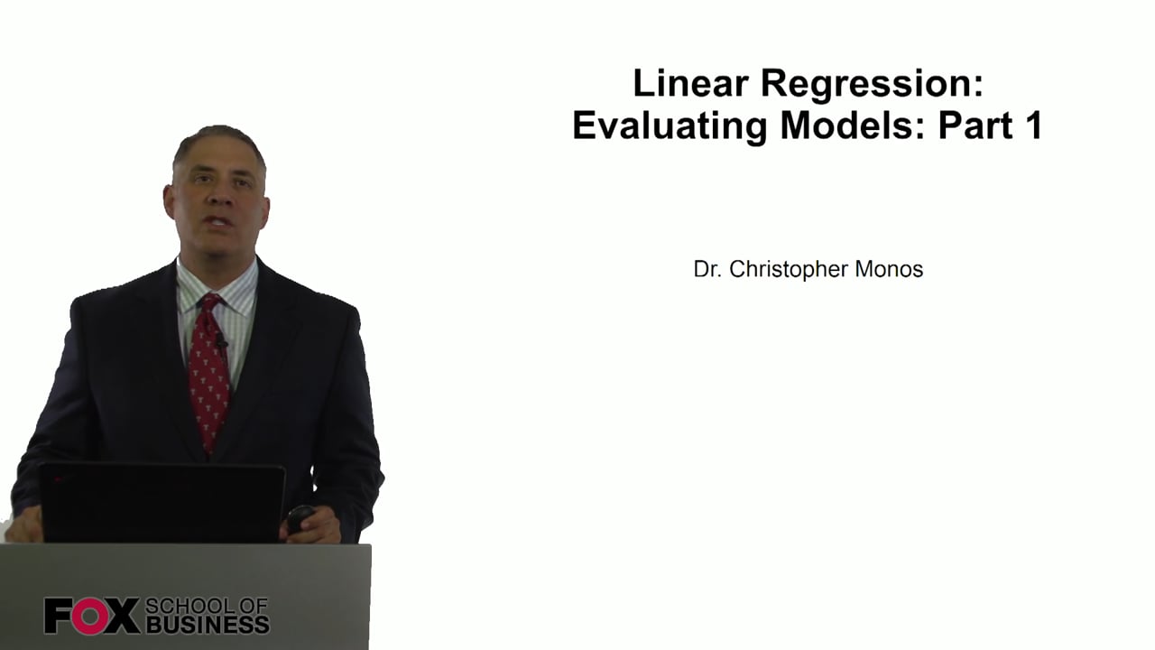 Login to view Linear Regression – Evaluating Models – Part 1