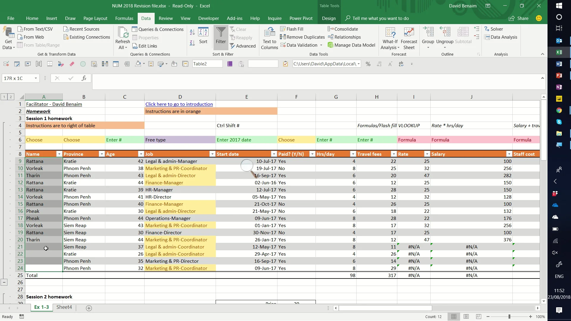 1 Excel 2018 recap video on Vimeo