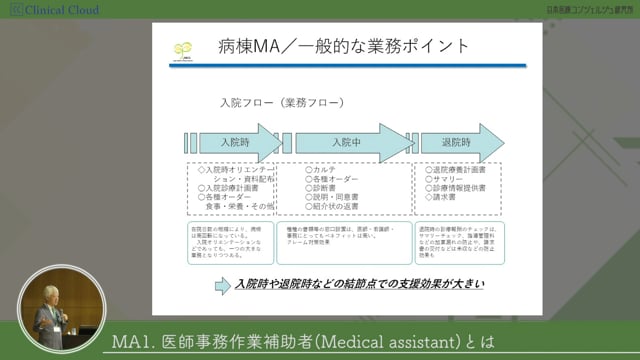 [01-5] 医師事務作業補助者研修 section01：医師事務作業補助者とは？