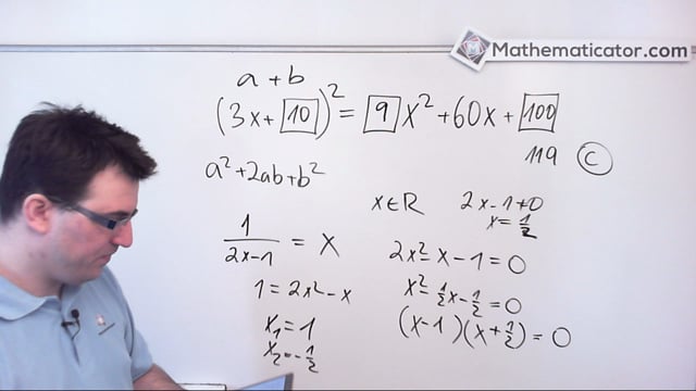 Maturita z matematiky - Jaro 2016 - Řešení - Příklad 21 a 22