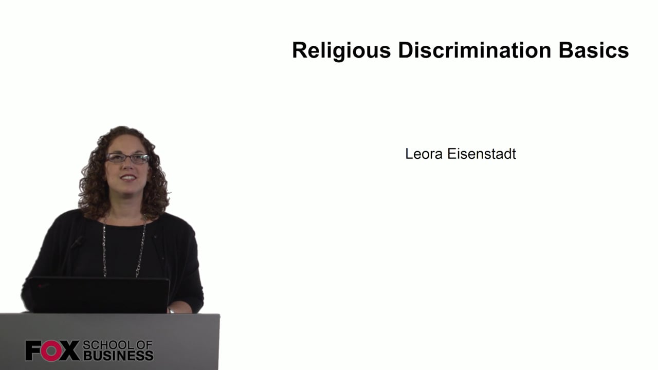 Login to view Religious Discrimination Basics