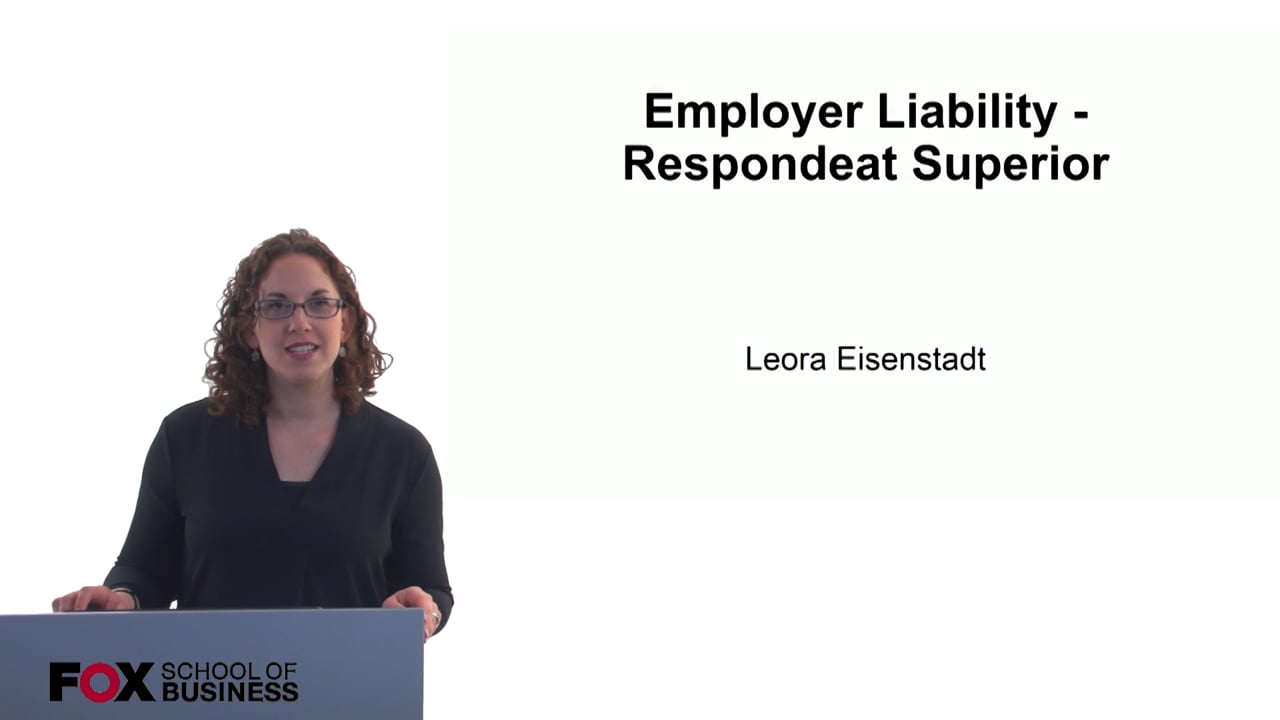 Login to view Employer Liability – Respondeat Superior