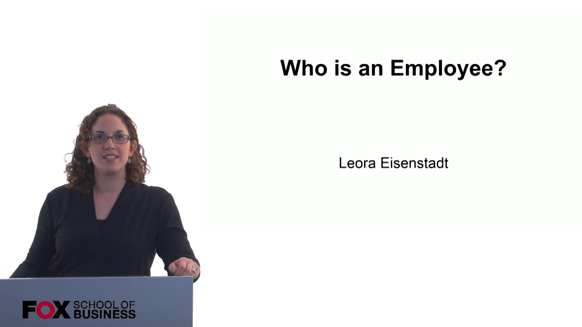 Who is an Employee?