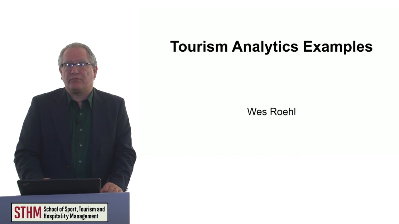 Tourism Analytics Example