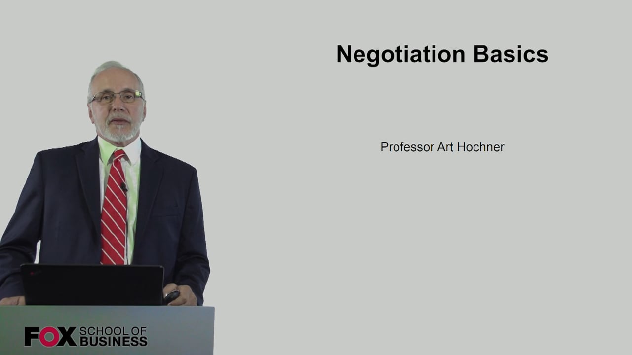 Negotiation Basics