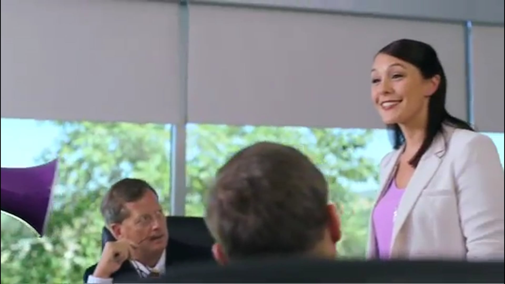 Renee Brna in Dannon Yogurt Commercial