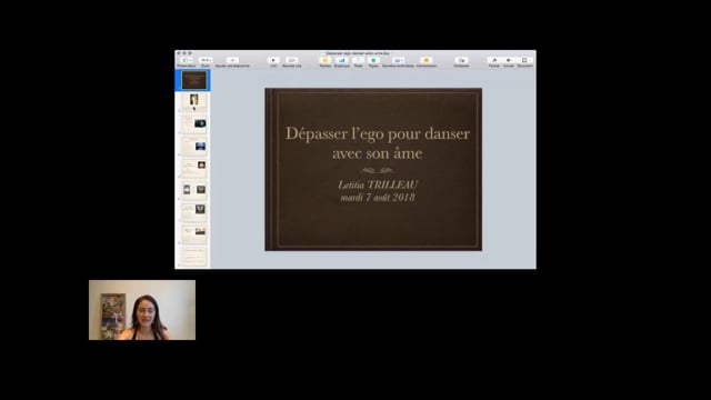 Atelier 3 "Dépasser l'Égo pour Danser avec son Âme" Lætitia Trilleau