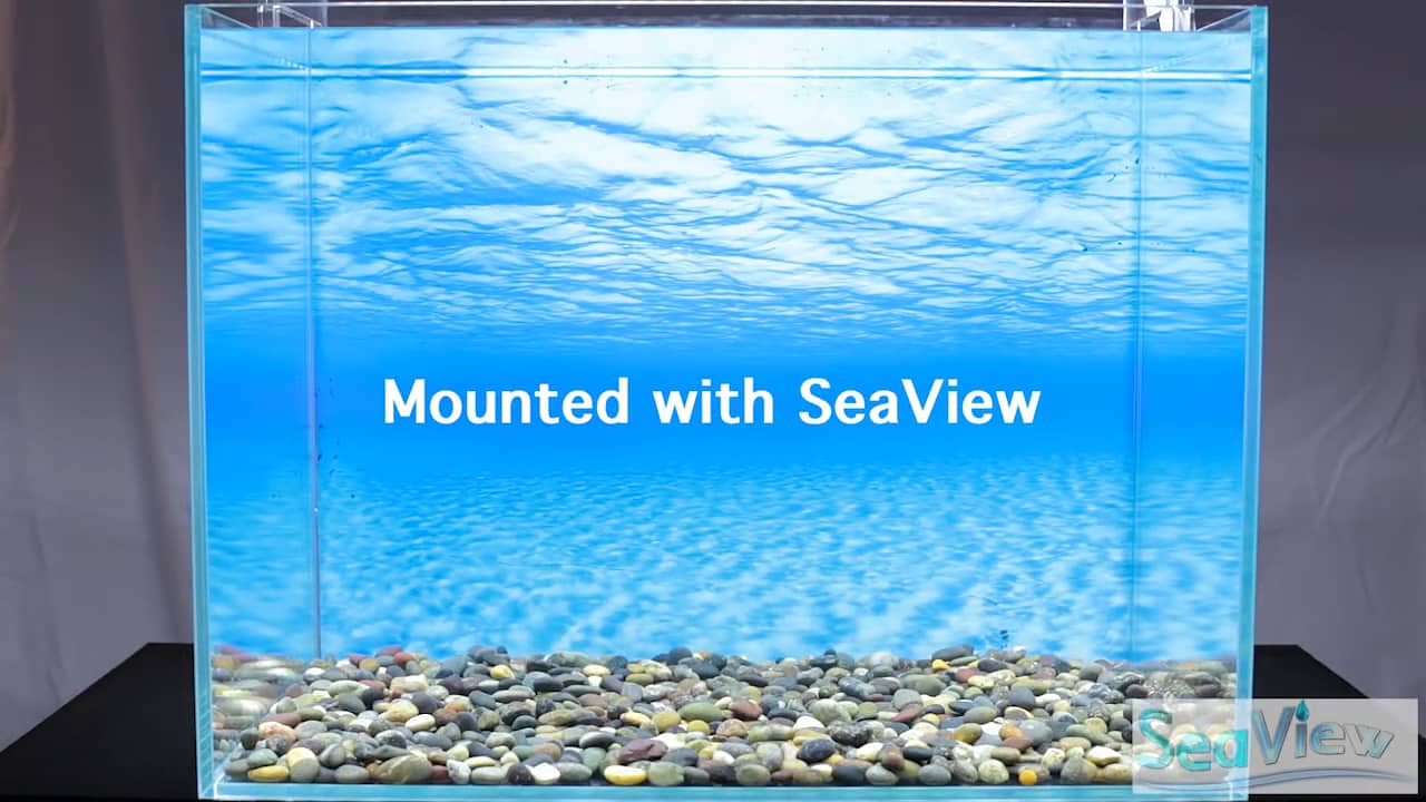 SeaView Aquarium Background Mounting Solution on Vimeo