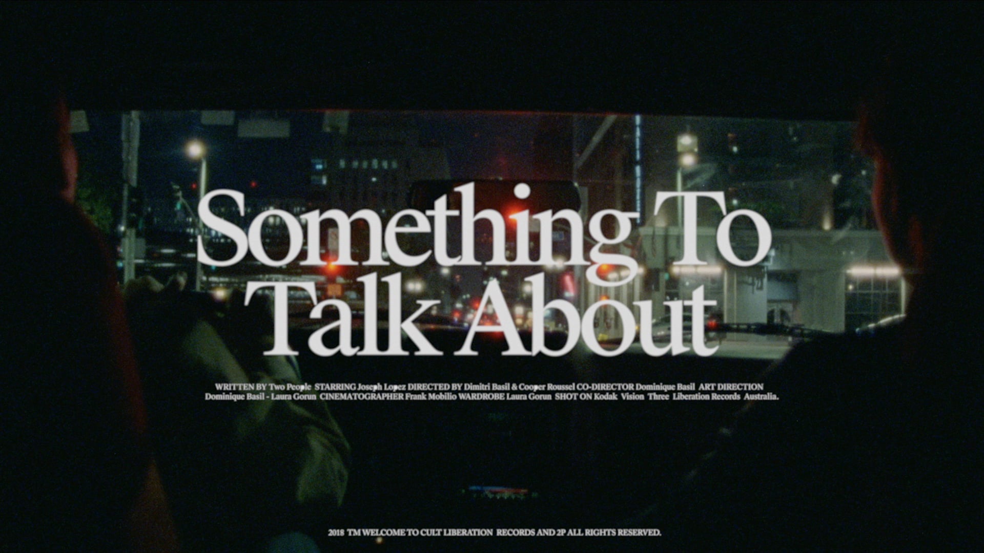 Two People - Something To Talk About (Video)