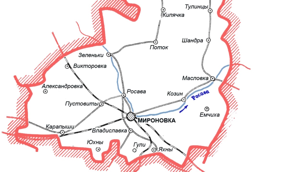 Поселок мироновский донецкая область карта