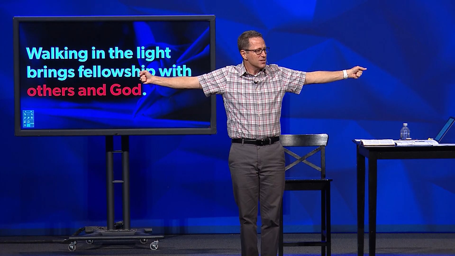 HFBC Message: LoveFirst Sunday: Real Life Walks in the Light (1 John 1:5-9)