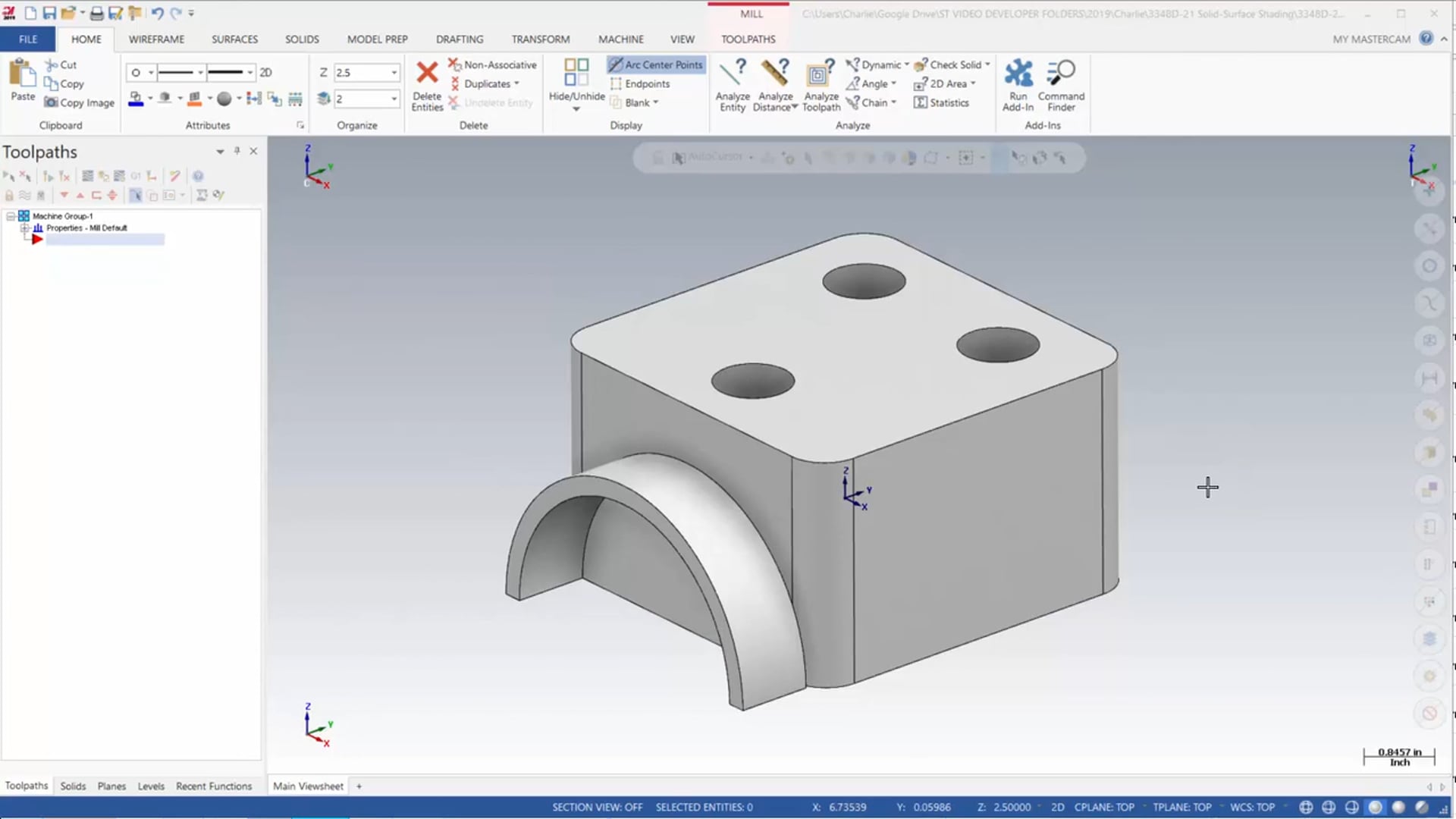 Solids/Surface Shading