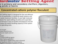 Enviro Health Corp 30 gal Drum Polymer Settling Agent ESA10030 at Pollardwater