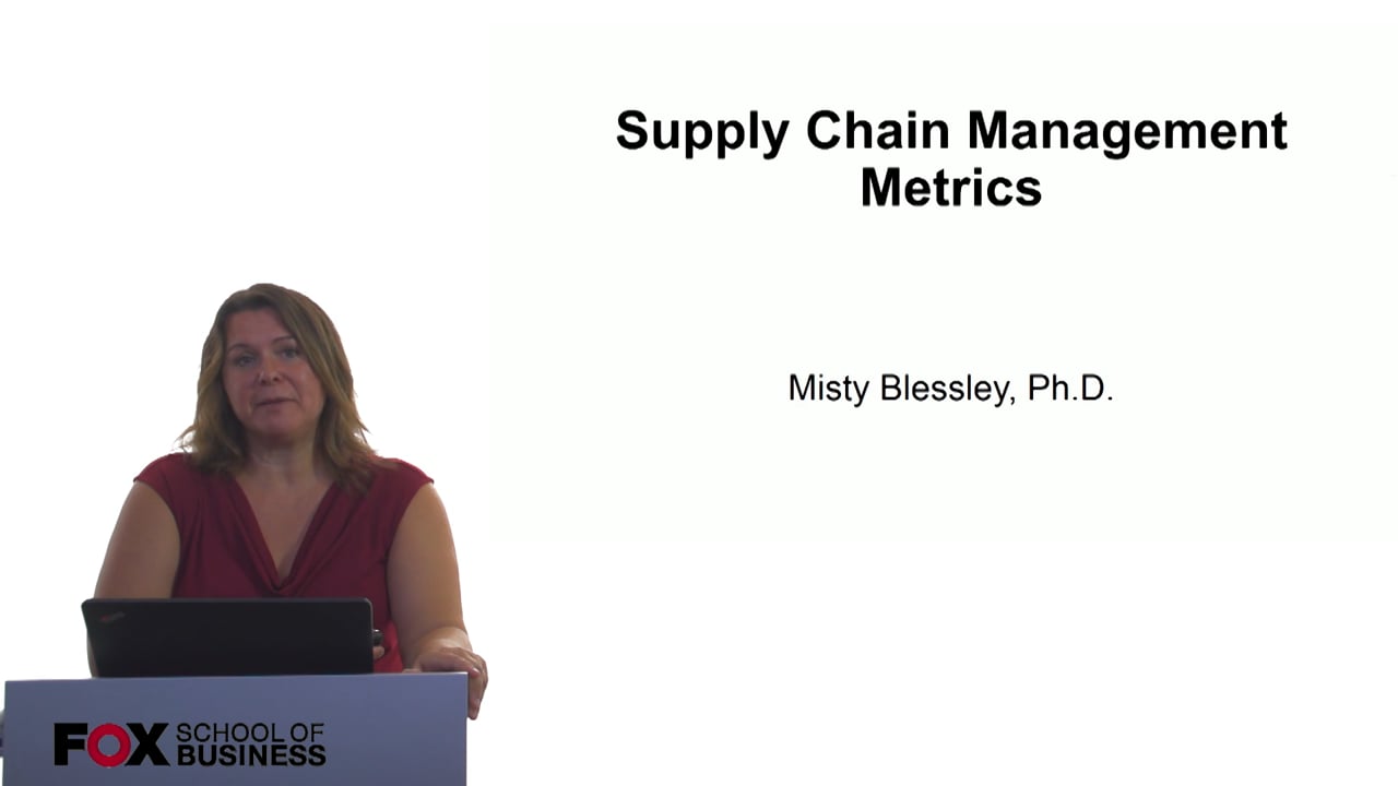 Login to view Supply Chain Management Metrics