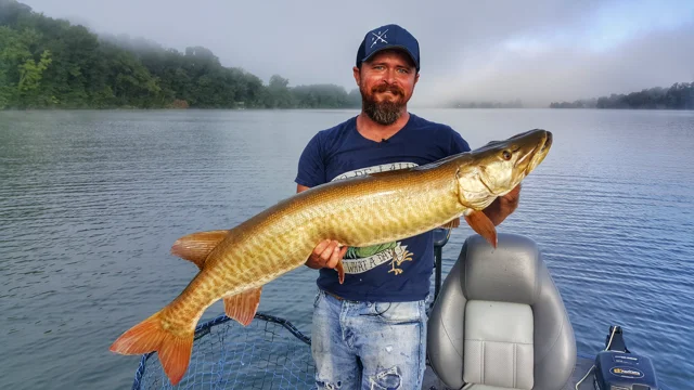 Musky Fishing Techniques - Cory Allen on the Figure 8