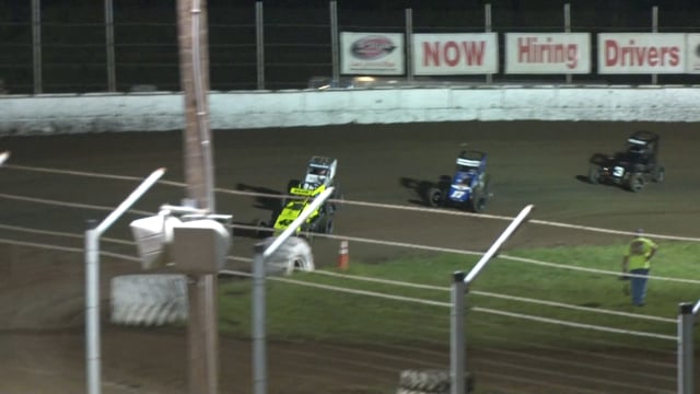 POWRi Lucas Oil West Midget League at Humboldt Speedway 8/24/18