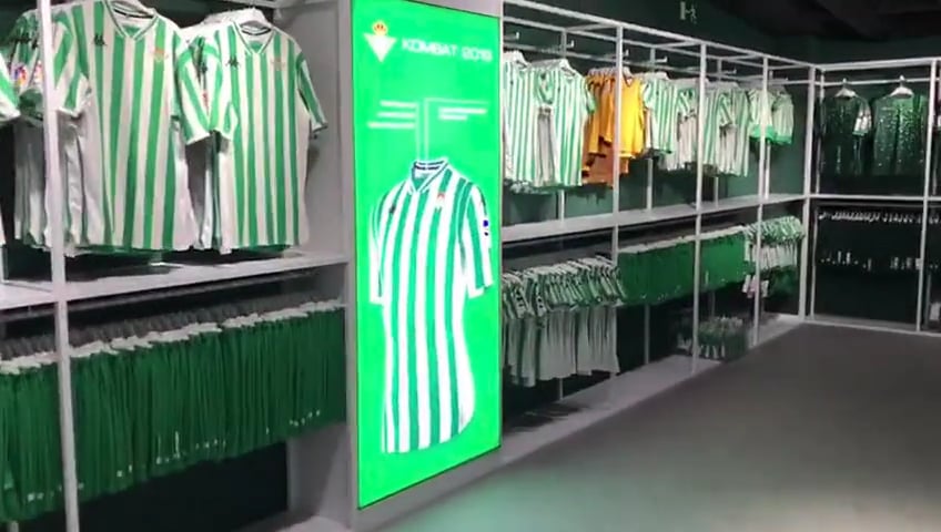 Digitalización nueva tienda Kappa del Real Betis Balompié on Vimeo