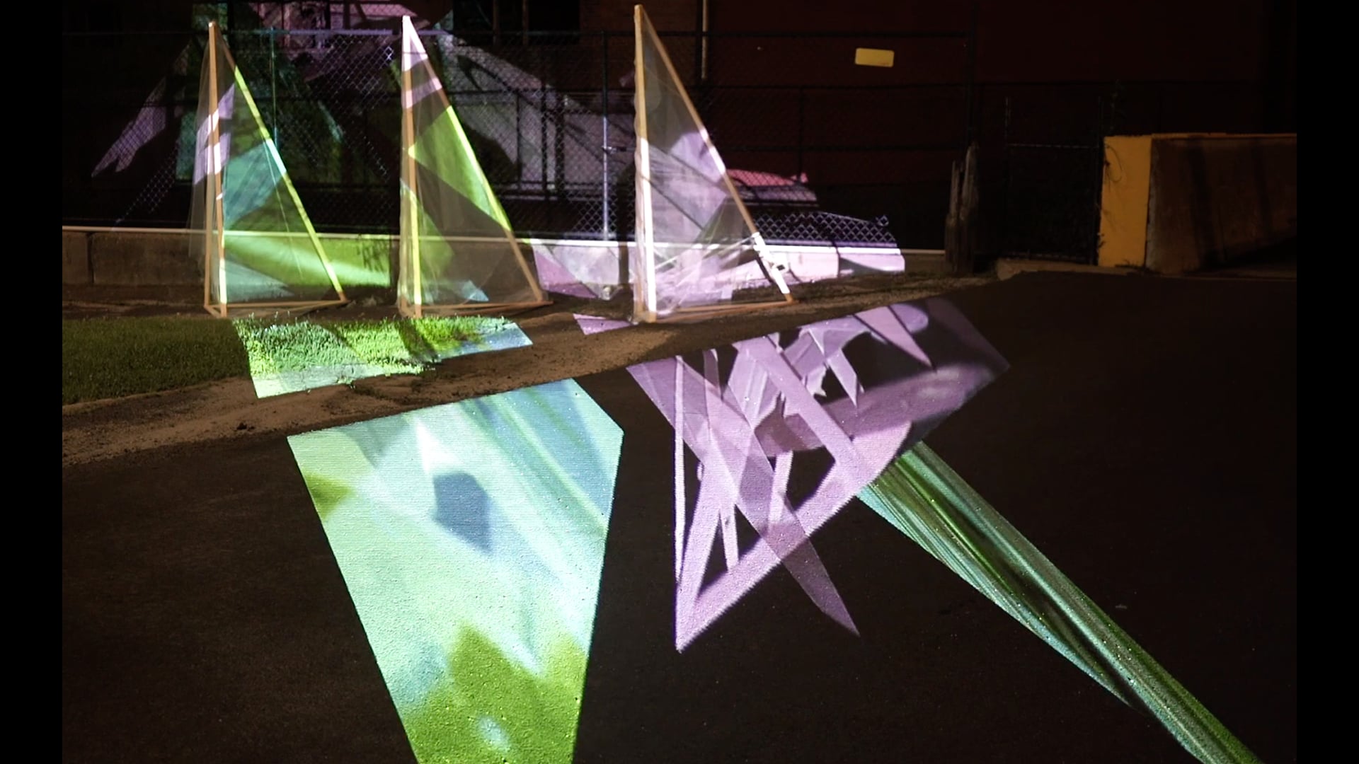 Test installations document video, The Studio at MASS MoCA