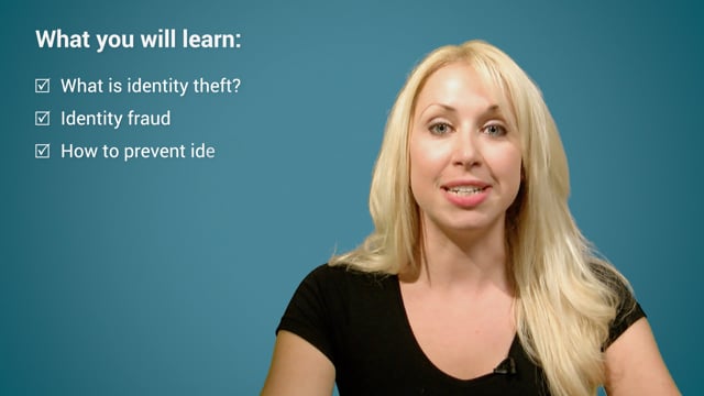 Module 01: What is Identity Theft? - Video Thumbnail