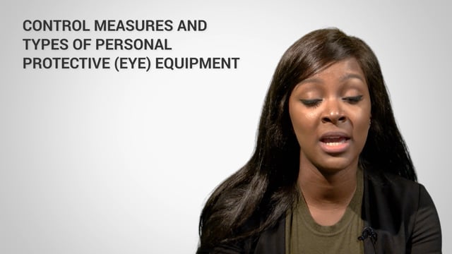 Module 05: Control Measures and Types of Personal Protective (Eye) Equipment - Video Thumbnail