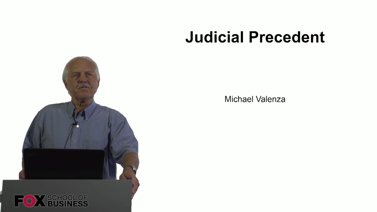 Judicial Precedent