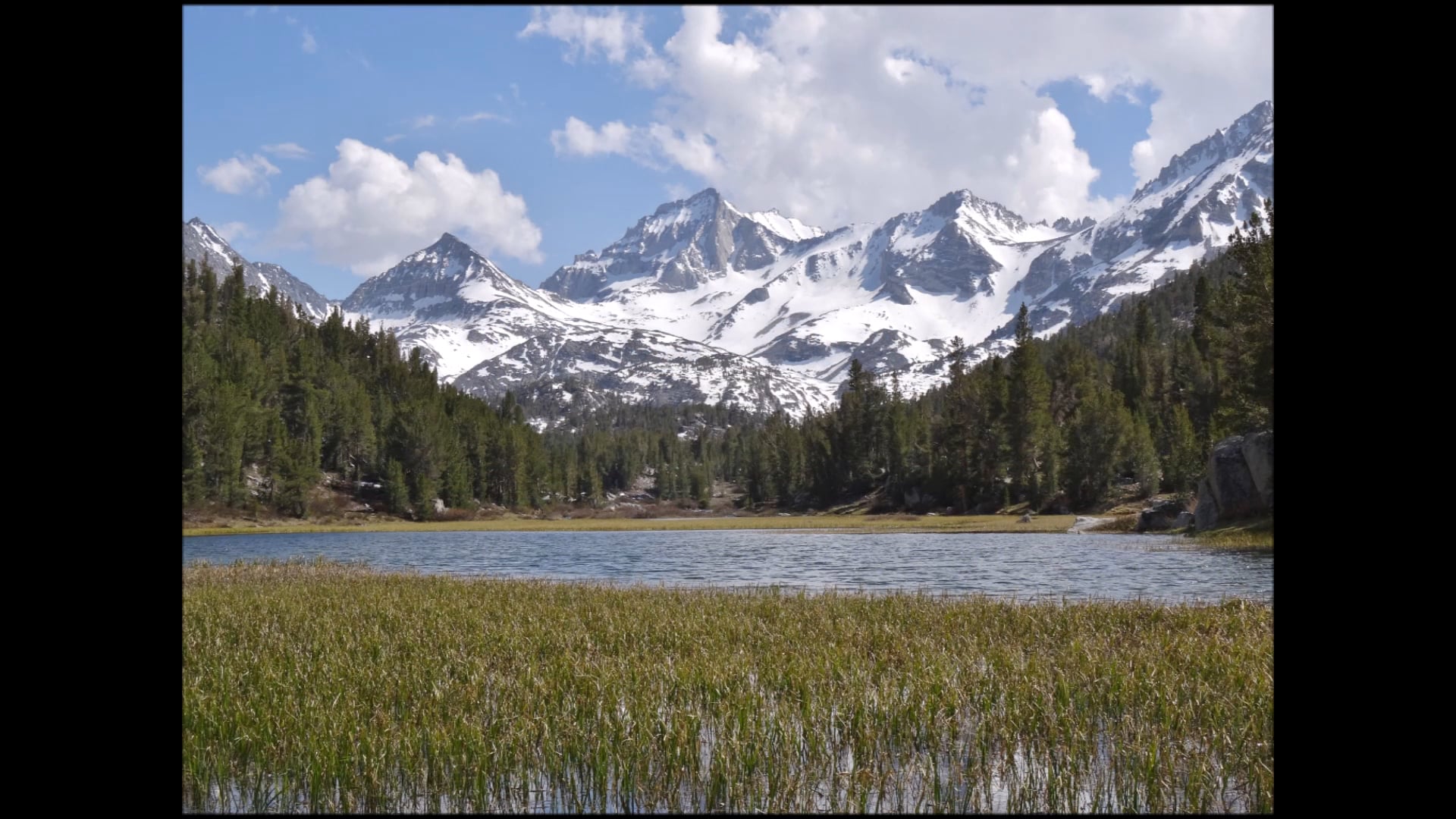 Hiking Little Lakes Valley Trail in the Sierra Nevadas