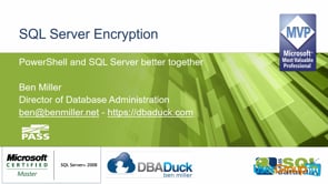 SQL Server Encryption