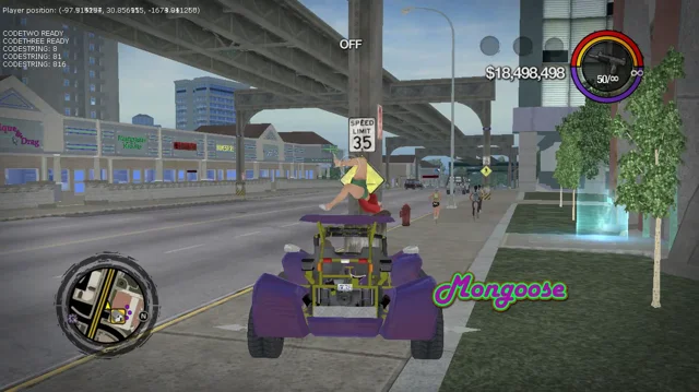 Saints Row 2 Spawning Ped Mod Test