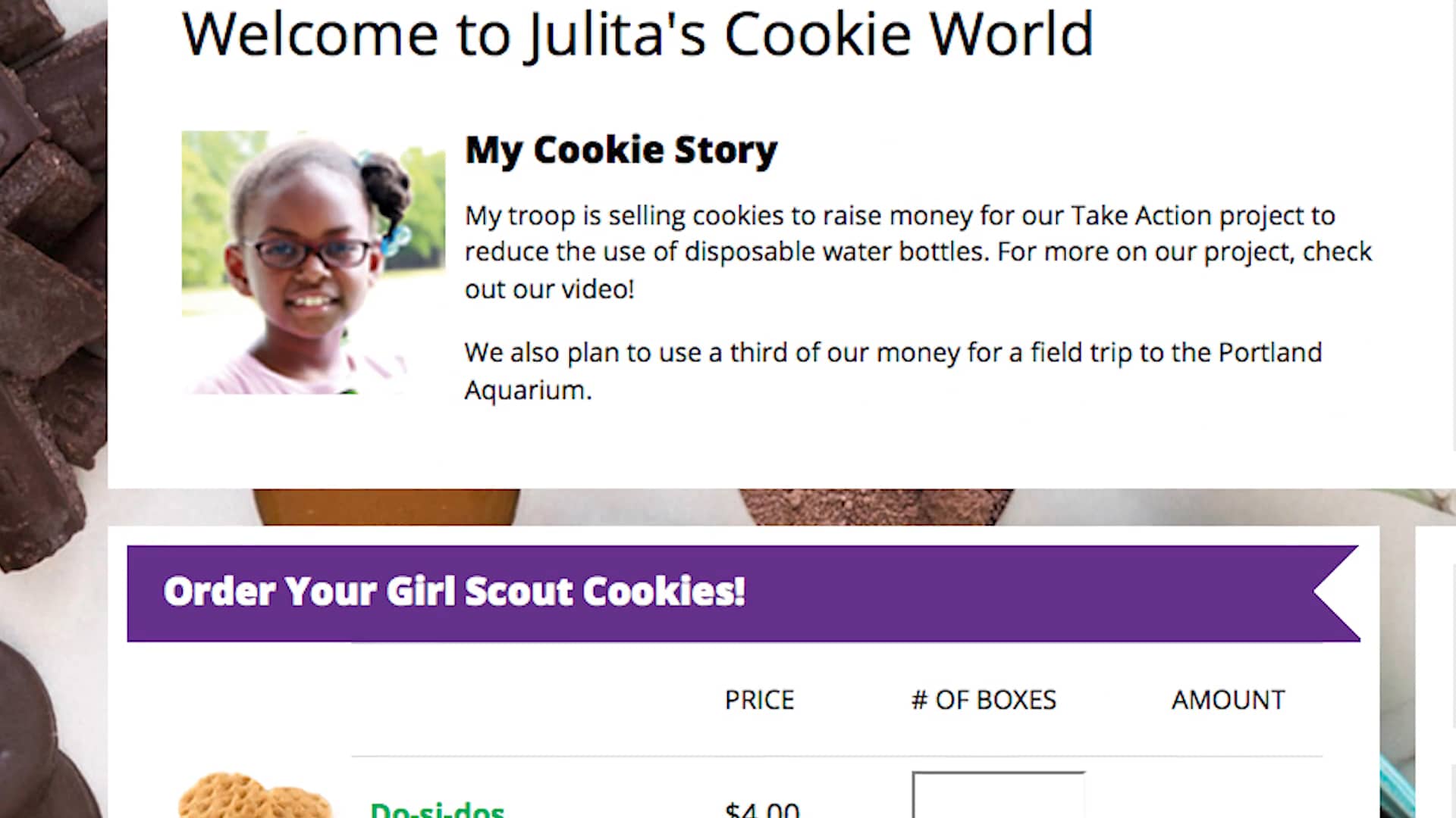 Registering on the Digital Cookie Platform on Vimeo