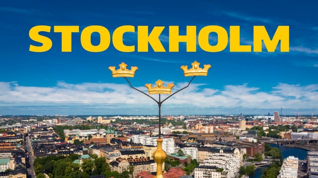 Förhandsbild till drönarfilmen över Stockholm