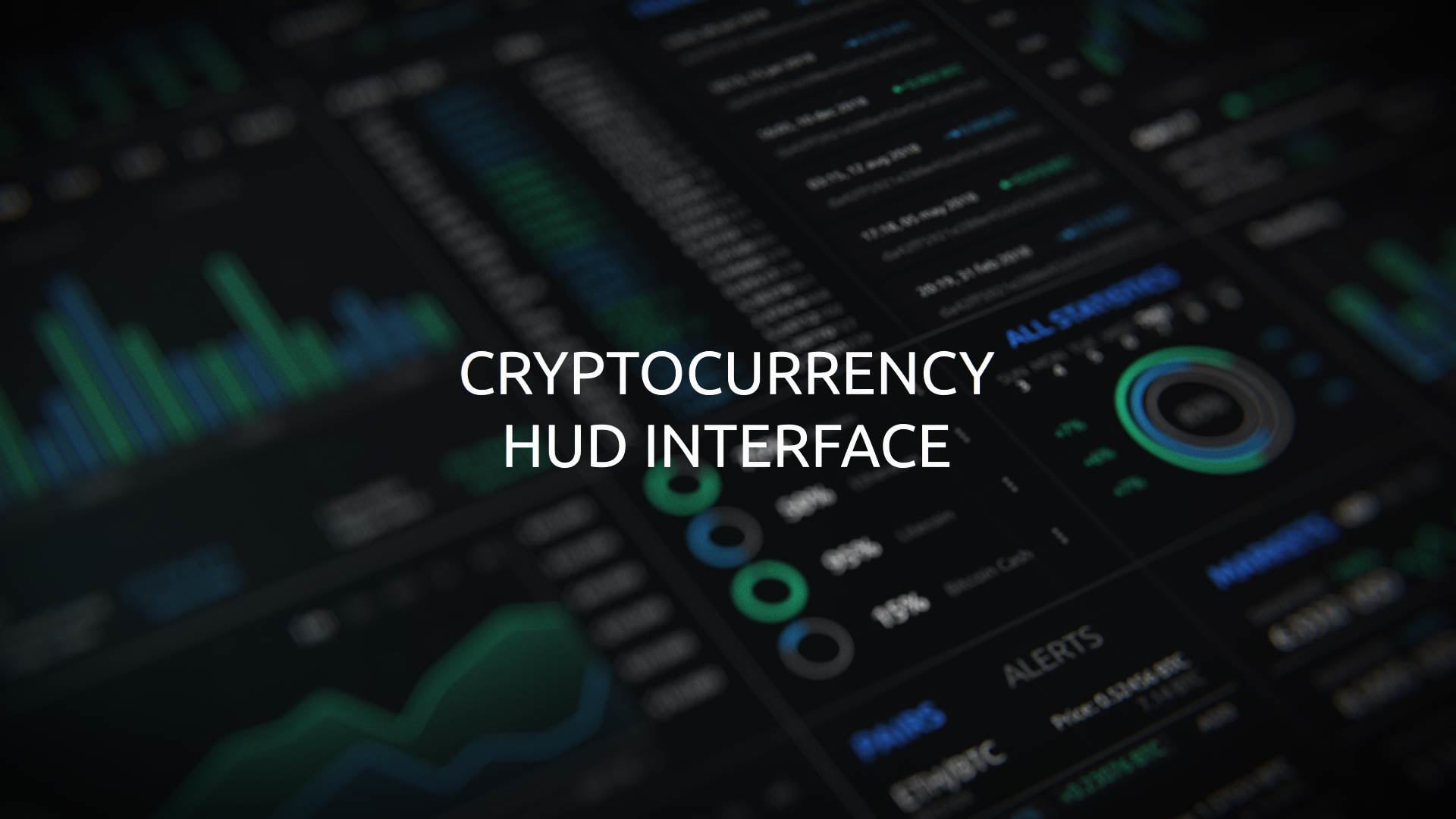 Cryptocurrency HUD Interface