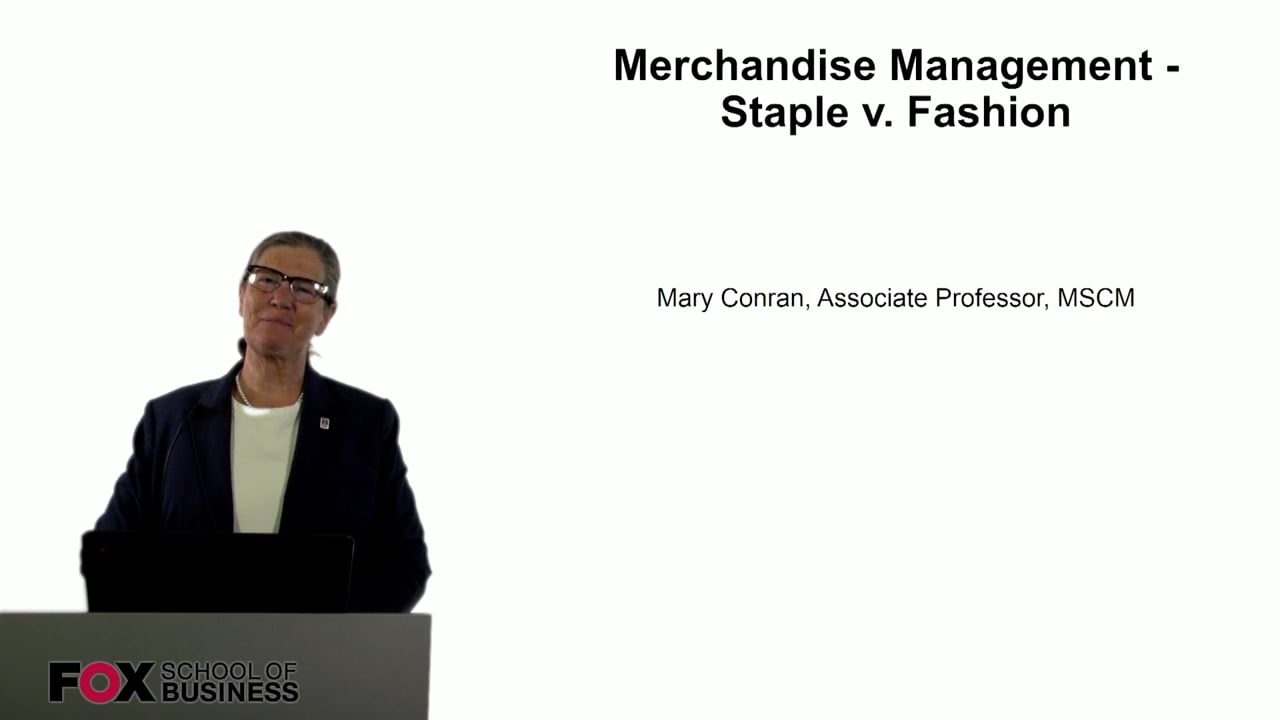Merchandise Management- Staple v. Fashion