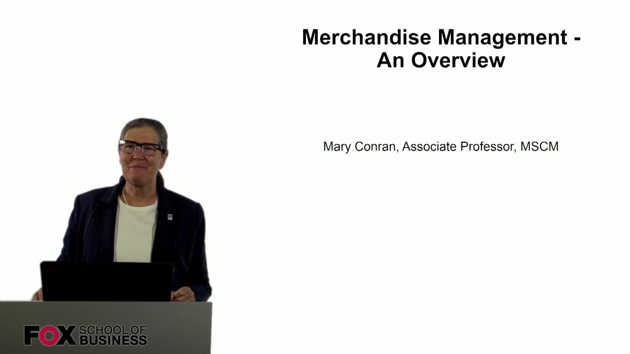 60770Merchandise Management- An Overview