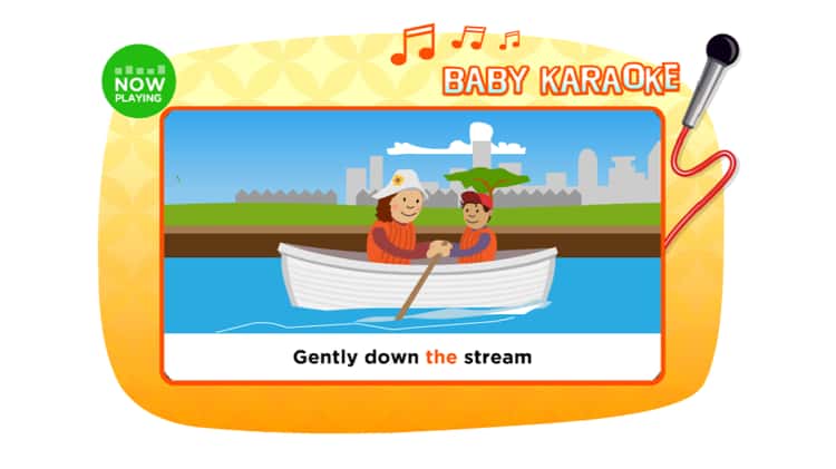 Row Row Row Your Boat Karaoke