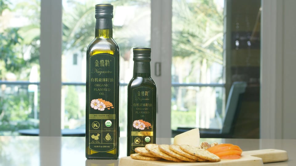 Organic, Cold-Pressed, Omega-3s: Tohkin Flaxseed Oil