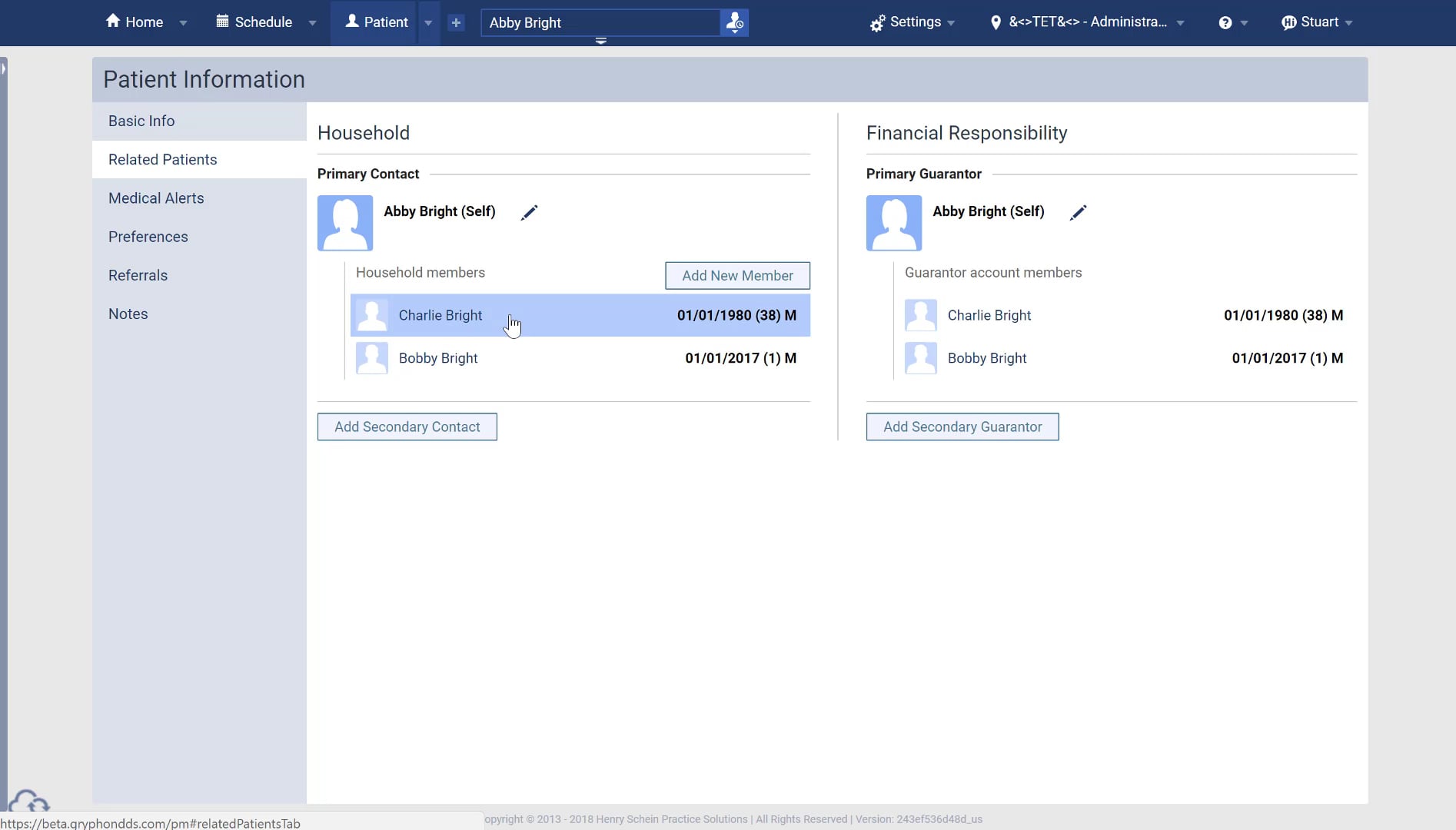 Removing family members in Dentrix Ascend on Vimeo
