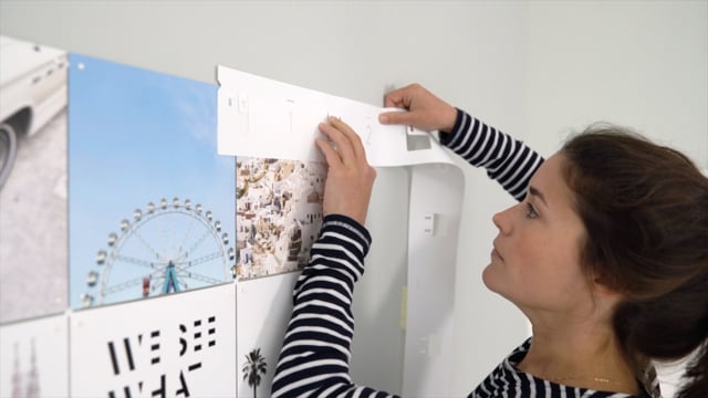 Zo hang je jouw IXXI nabestelling op aan de muur - IXXI Demo ● IXXI your world