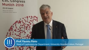 What is the importance of artificial intelligence in cardiology? I-I-I Video with Prof. Fausto Pinto, University Hospital Lisbon