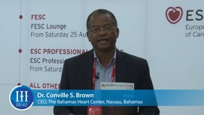 What is the biggest challenge in cardiology? I-I-I Video with Dr. Conville Brown, The Bahamas Heart Center