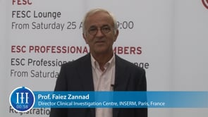 What is the biggest challenge in heart failure? I-I-I Video with Prof. Faiez Zannad, INSERM