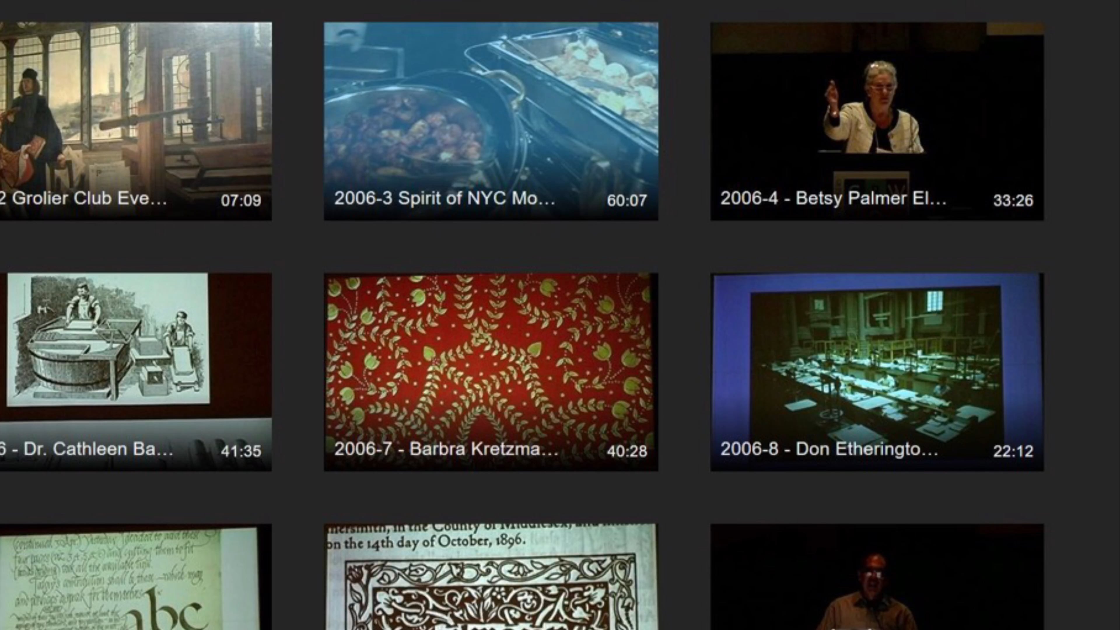 Watch 2003 - Richard Baker - Spring Back Ledger Binding Online | Vimeo ...