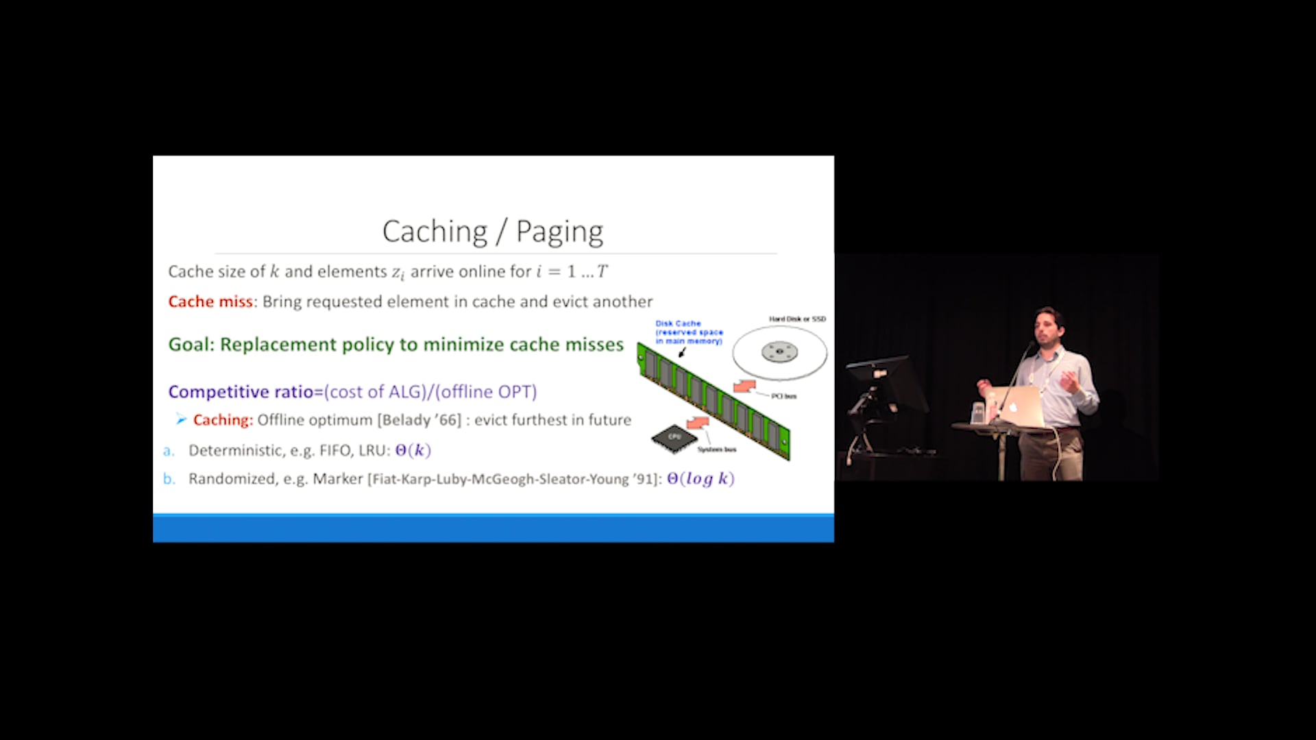 Competitive Caching with Machine Learned Advice on Vimeo