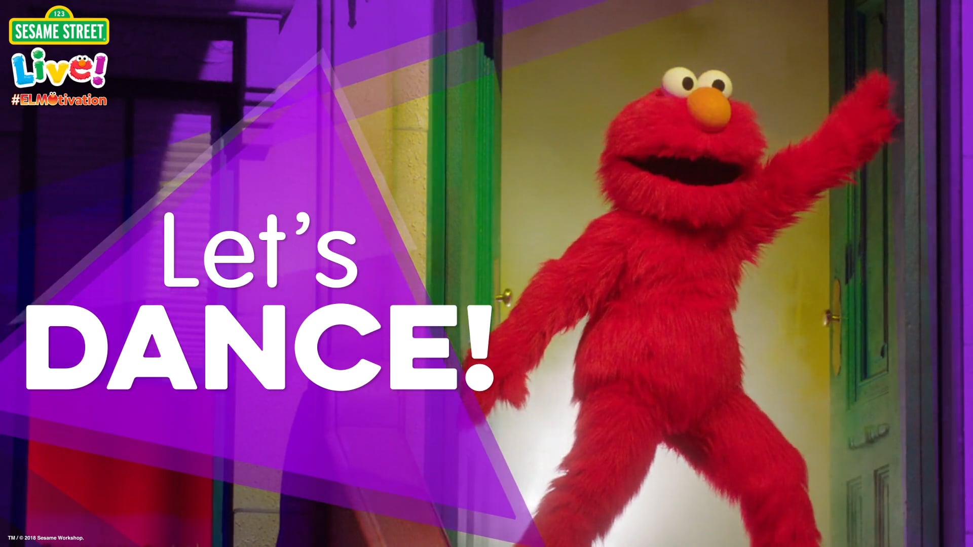 Sesame Street Live! Let's Dance! ELMOtivation - Social Content - Facebook