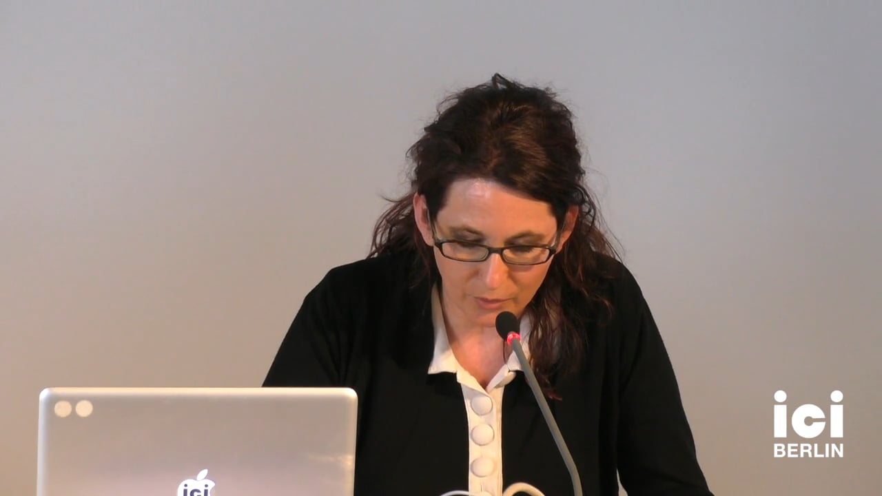 Talk by Christiane Frey (Panel III)