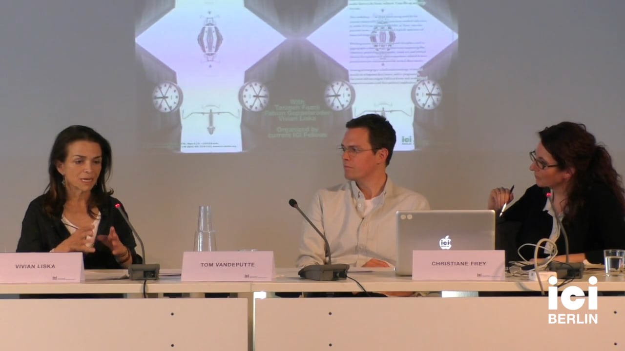 Response by Vivian Liska (Panel III)