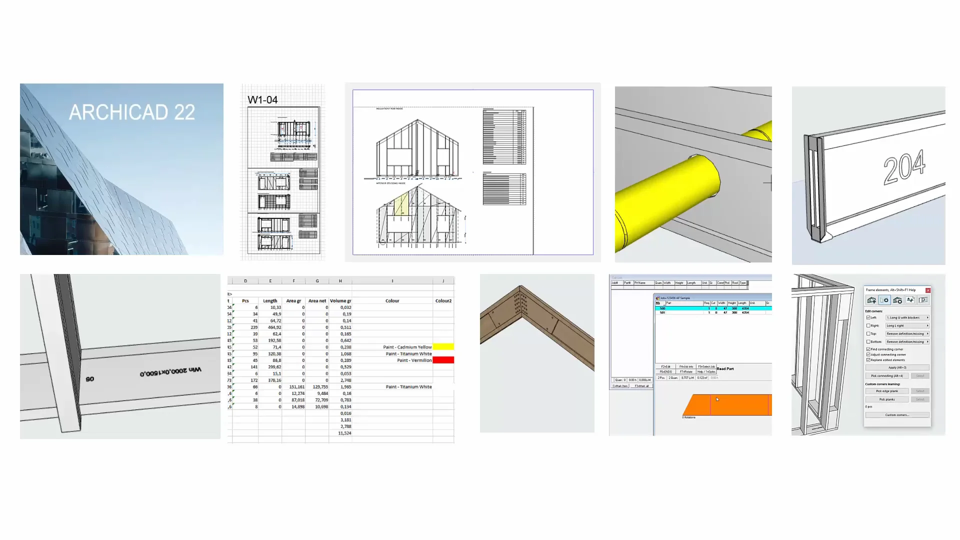 Archiframe - Modellering av trekonstruksjoner med ArchiFrame.