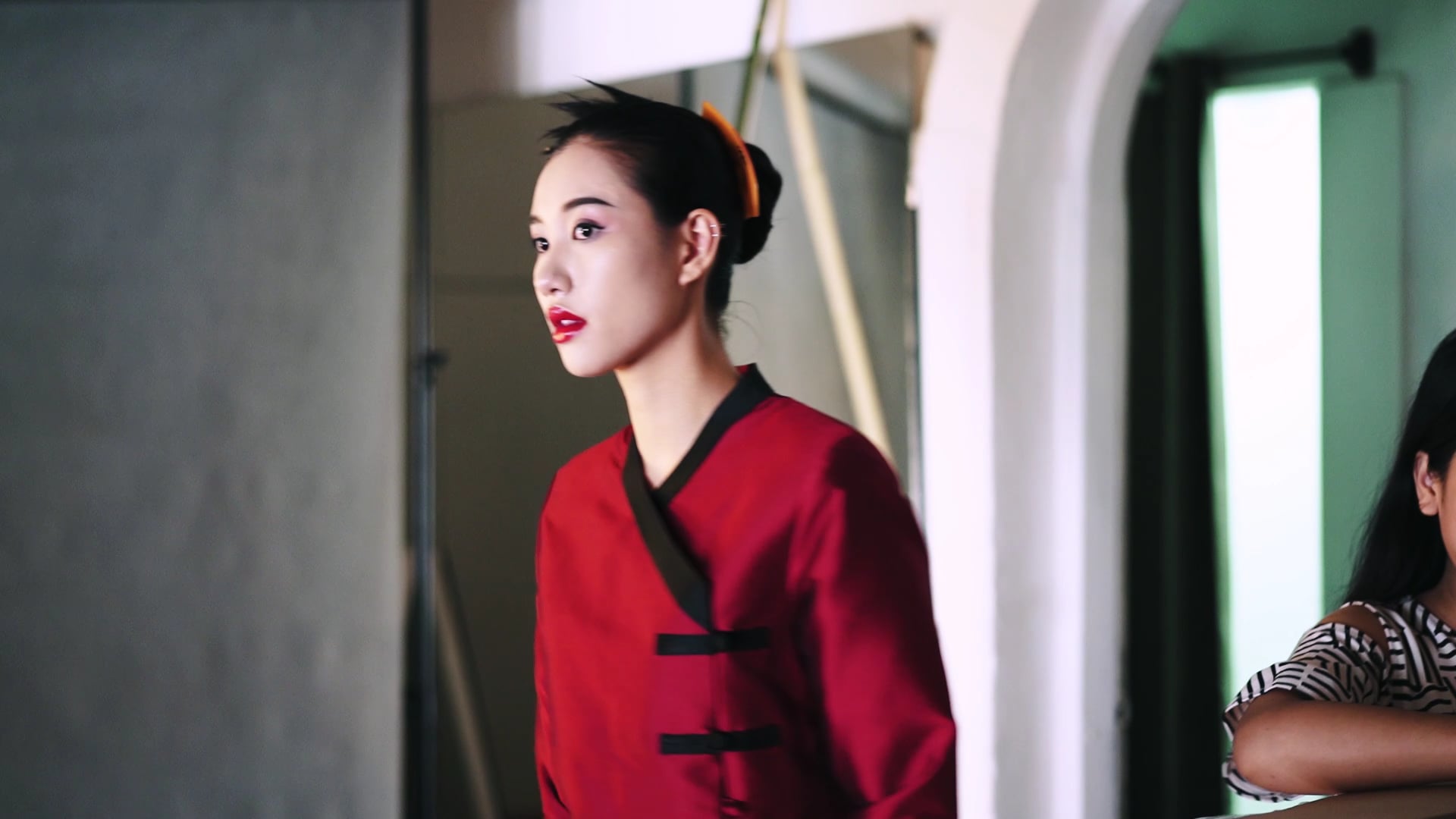 Ministry of Silk, Fall-Winter 2018 collection shooting, Behind the scene.